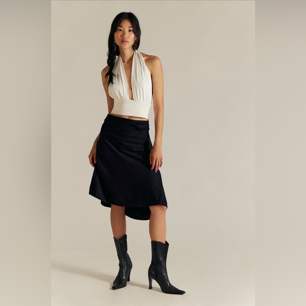 We The Free Elegant Black Women's Endless Night convertible skirt. Sz S